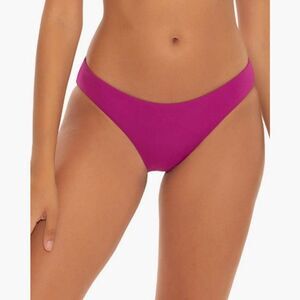 BECCA NWT by Rebecca Virtue Adela Ruched Hipster Bikini Bottom Sz XS